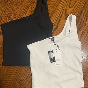 One Shoulder Express Body Contour Tops